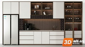 Wine cabinet Skp Files